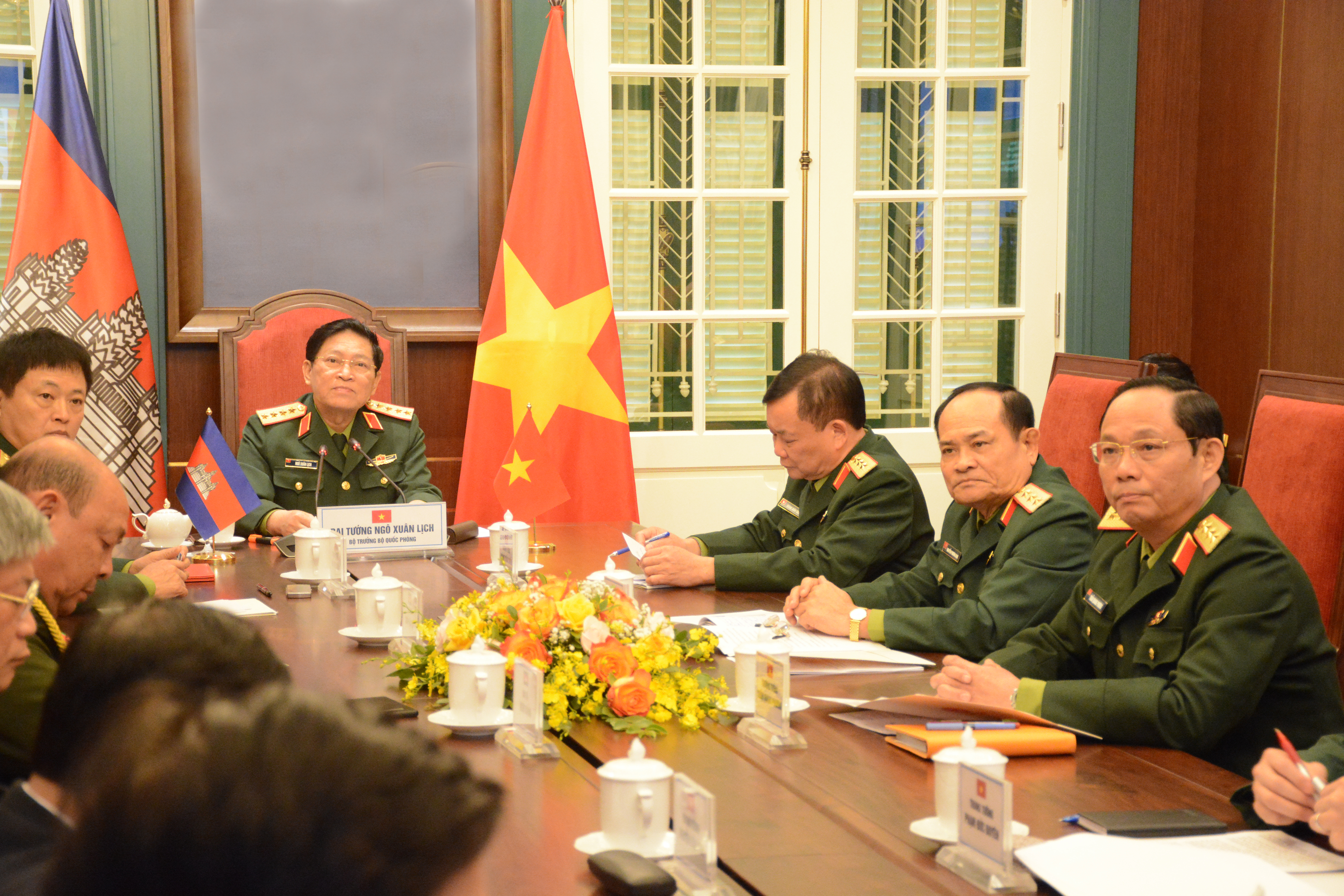 Tiếp tục thúc đẩy hợp tác quốc phòng Việt Nam-Campuchia

